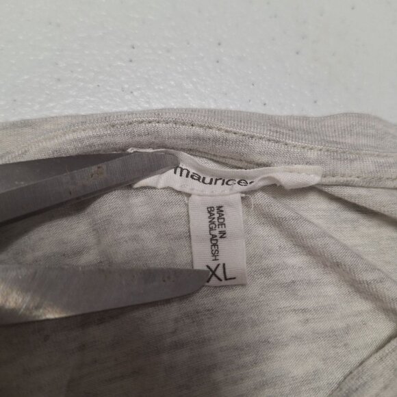 Maurices Be Kind Flower Tee Shirt Womens XL Daisy Sun Floral Nice Equality Gray - Picture 6 of 8